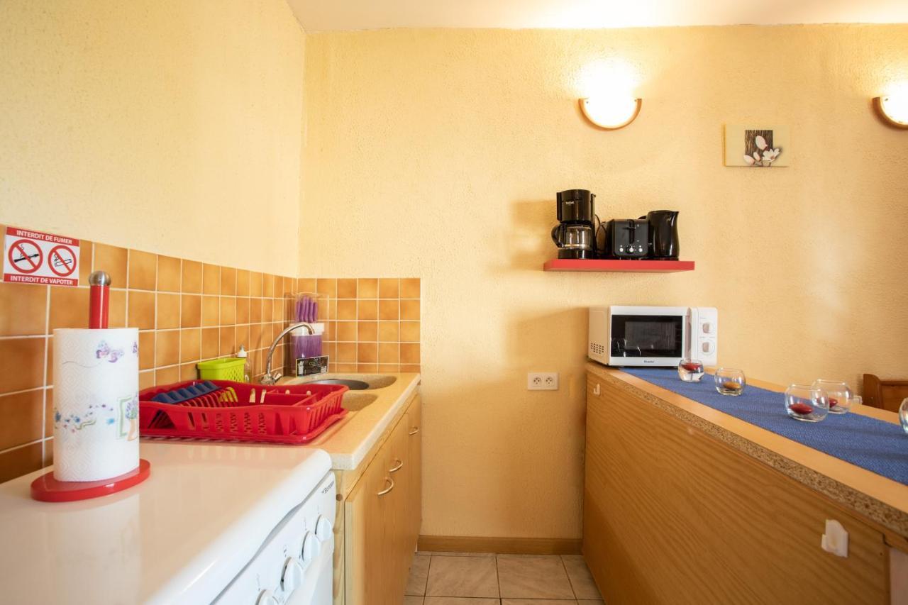 Le Mont Guillaume - 1 Chambre Terrasse Et Jardin Apartment Saint-Andre-d'Embrun Ngoại thất bức ảnh