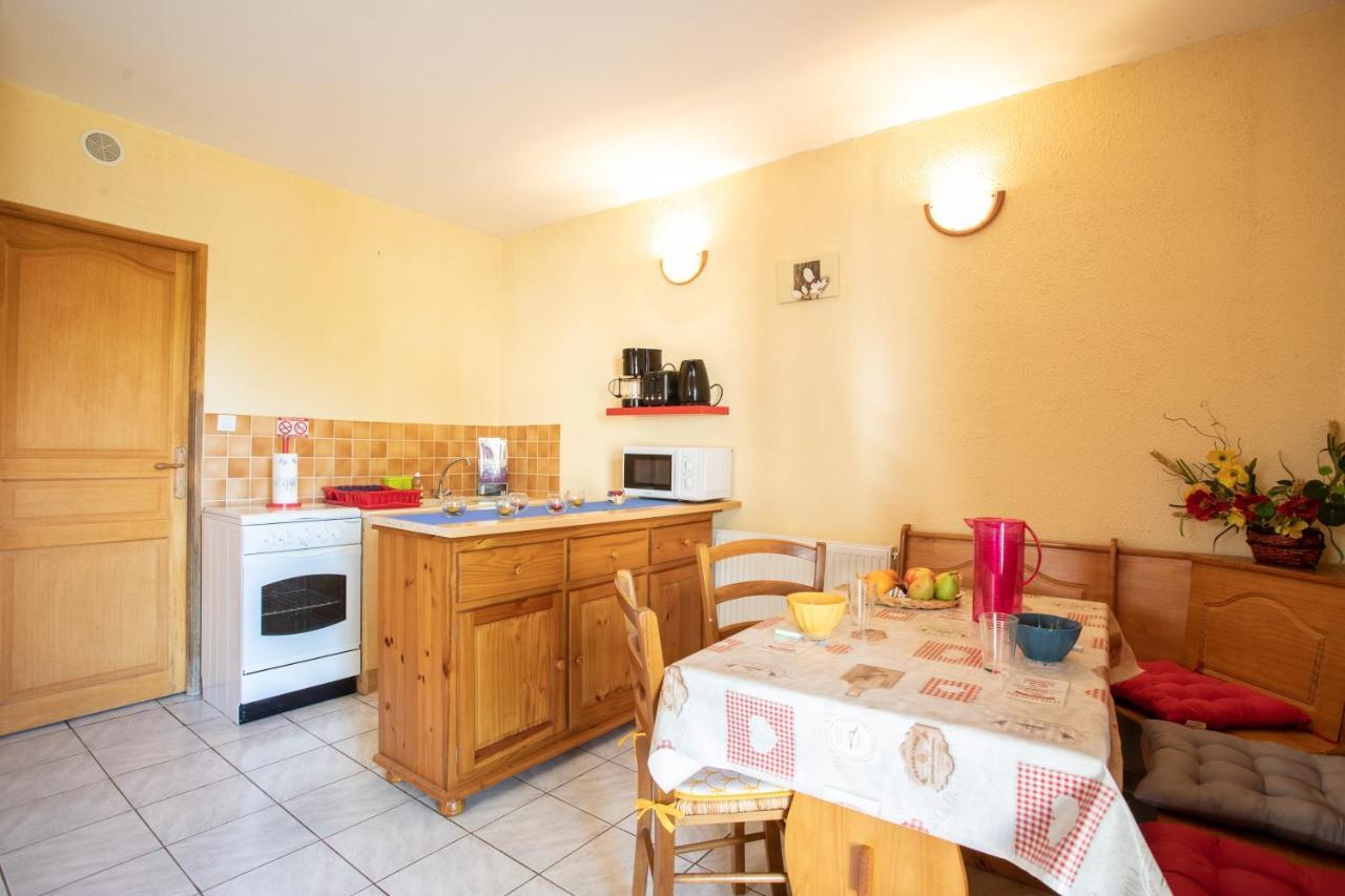 Le Mont Guillaume - 1 Chambre Terrasse Et Jardin Apartment Saint-Andre-d'Embrun Ngoại thất bức ảnh
